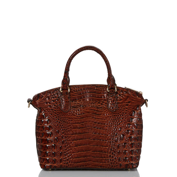 Brahmin Melbourne Collection Duxbury Satchel, Pecan