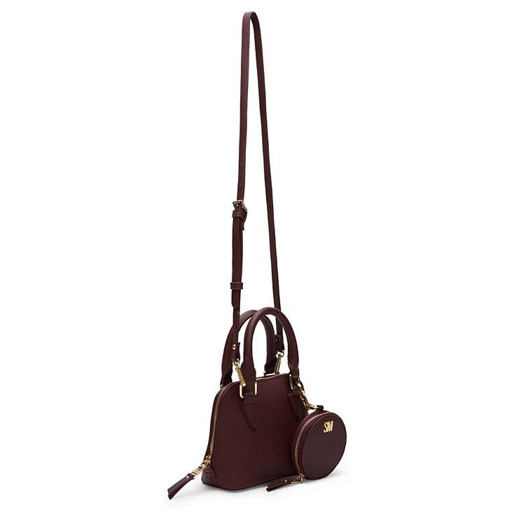 Steve Madden Hope Mini Satchel, Wine