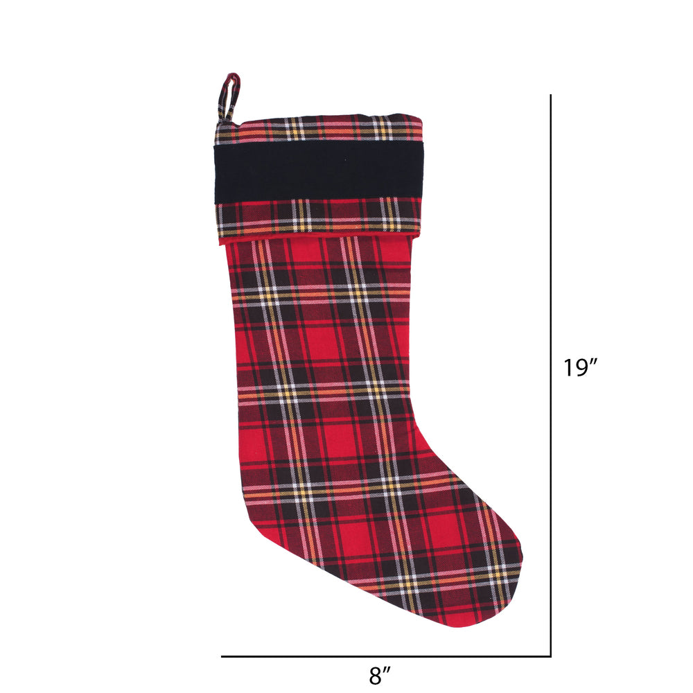 Plaid Stocking