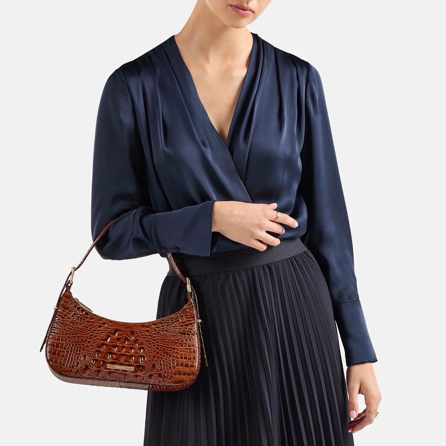 Brahmin Melbourne Collection Kyrie Shoulder Bag, Untamed